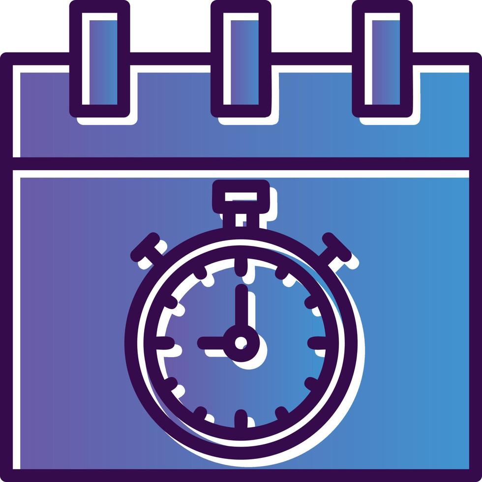 Timer Vector Icon Design