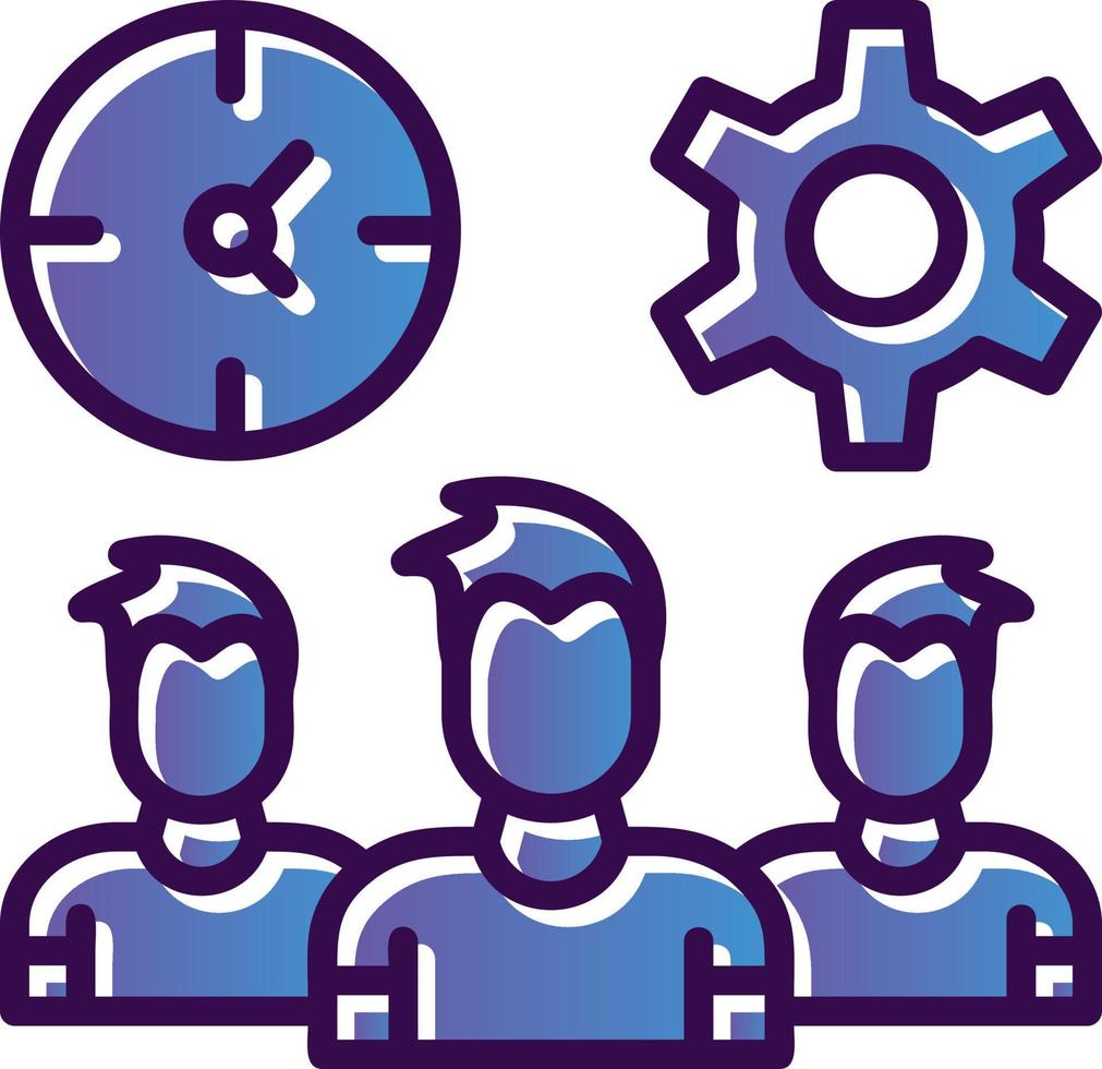 Teamwork Vector Icon Design