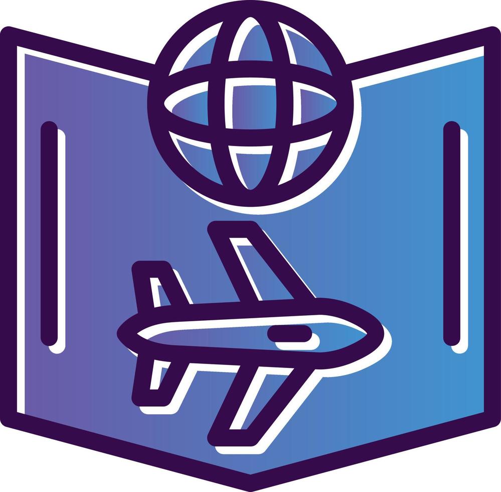 World Tour Vector Icon Design