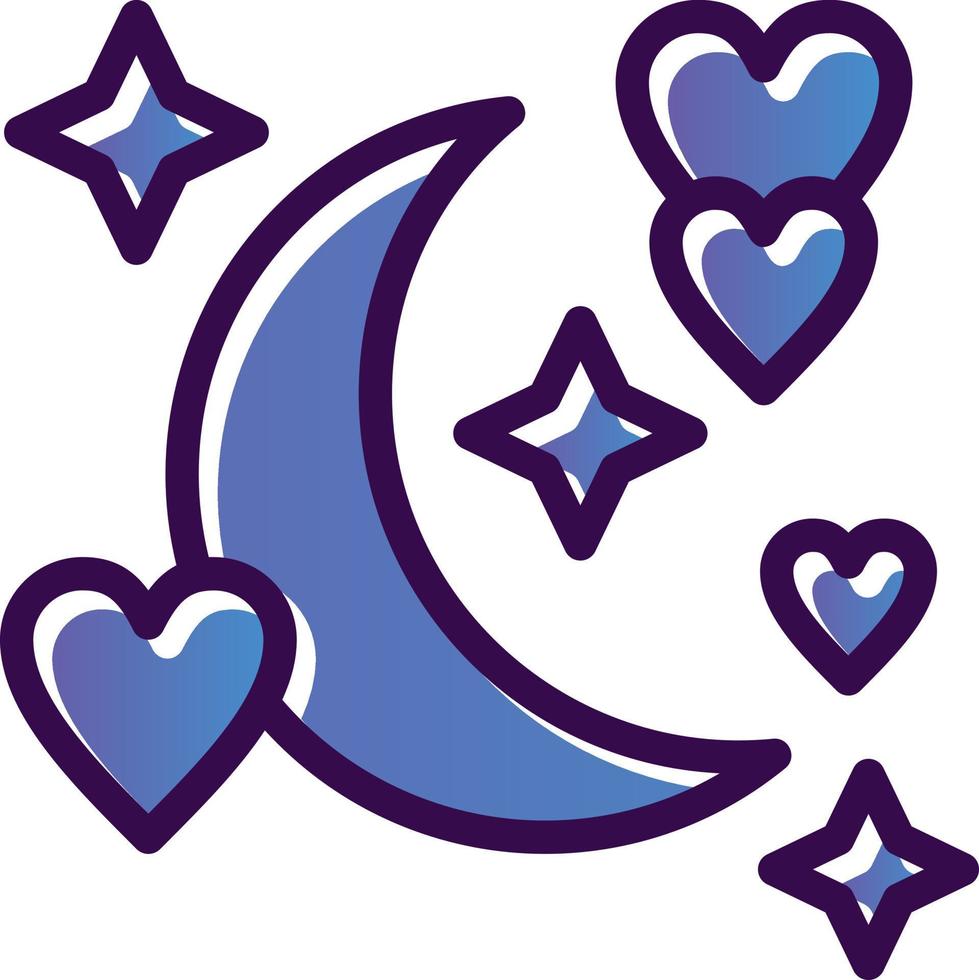 Honeymoon Vector Icon Design