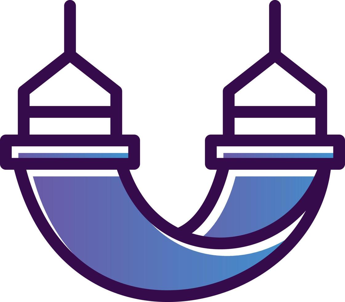 Hammock Vector Icon Design