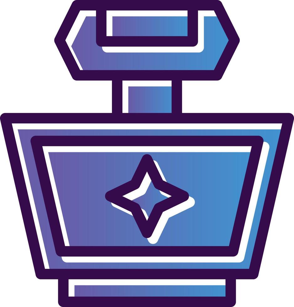 Perfume Vector Icon Design