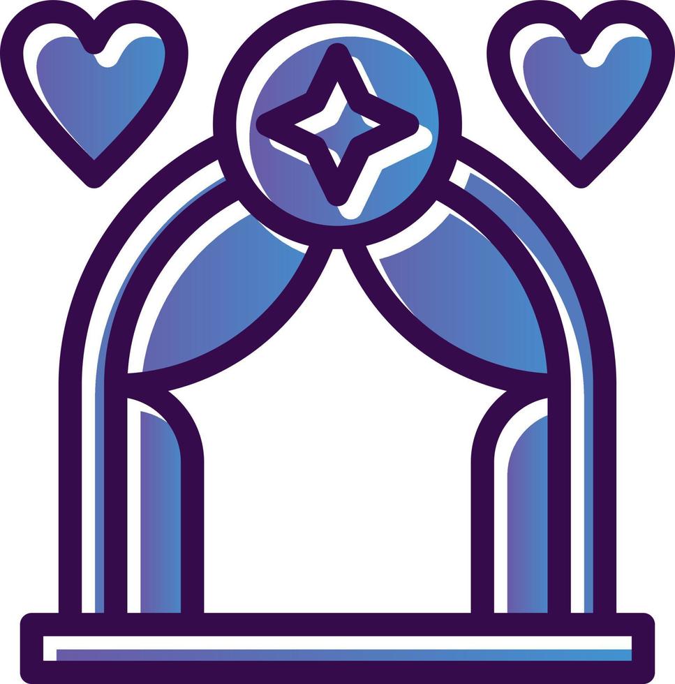 Arch Vector Icon Design