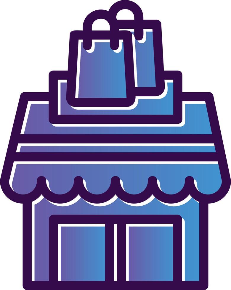 Market Vector Icon Design