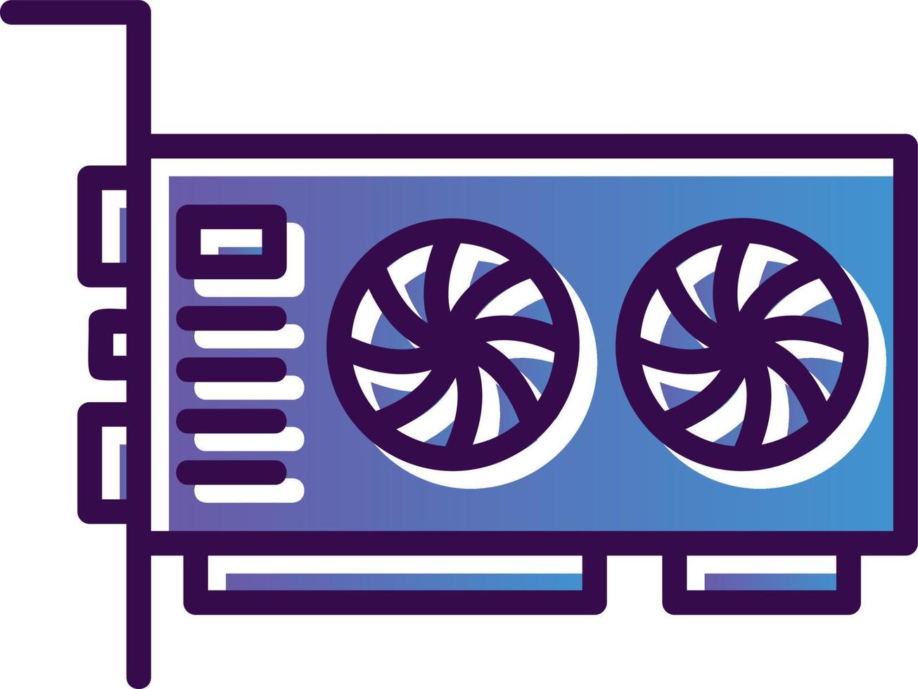 Vga Card Vector Icon Design