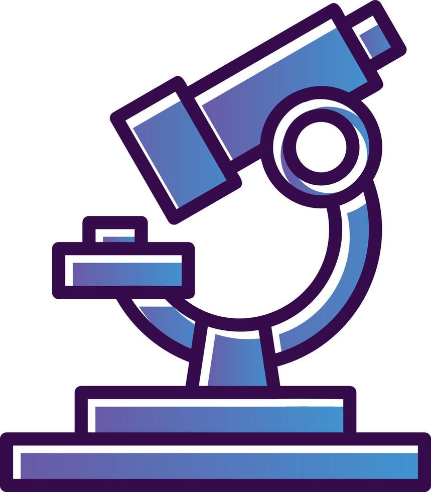 Microscope Vector Icon Design