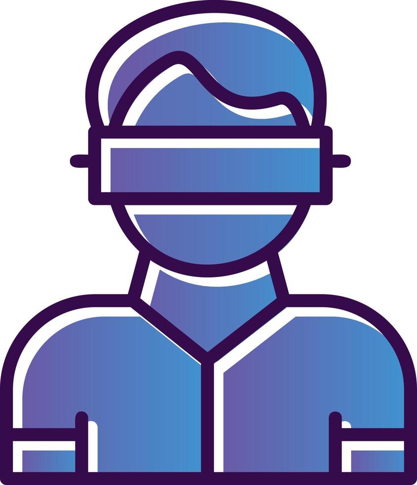 Virtual Reality Vector Icon Design