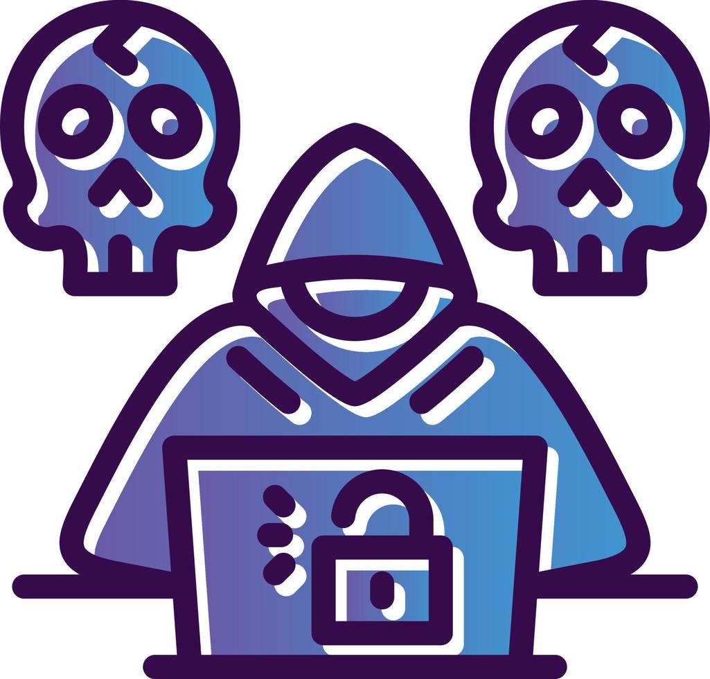 Hacker Vector Icon Design