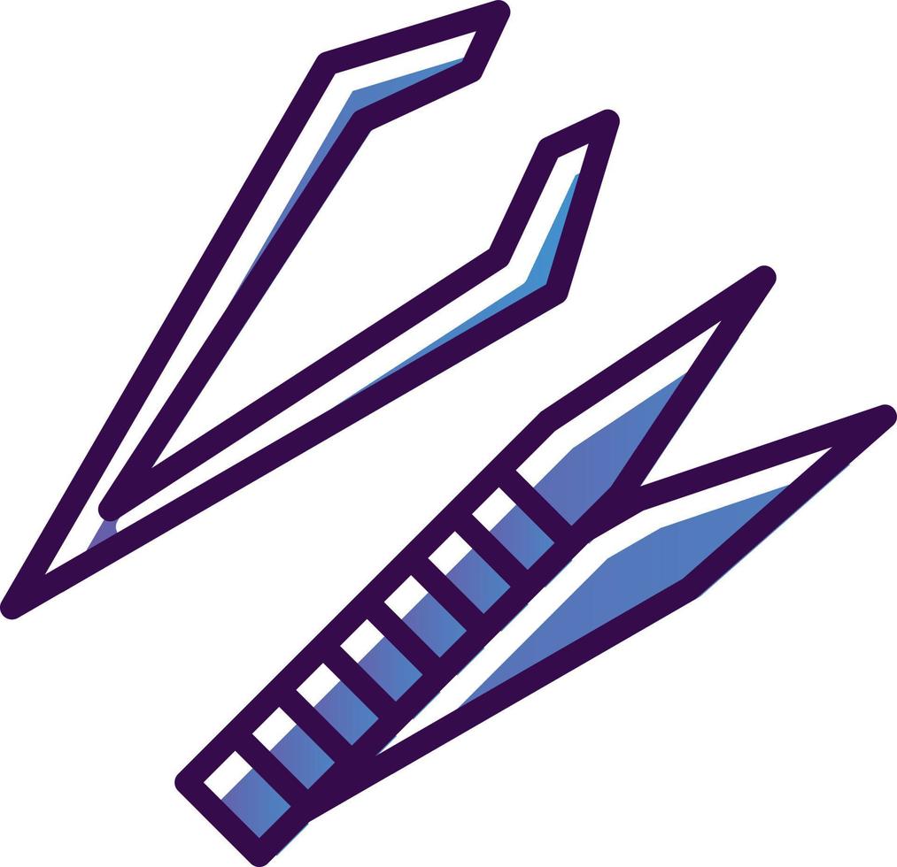 Forceps Vector Icon Design