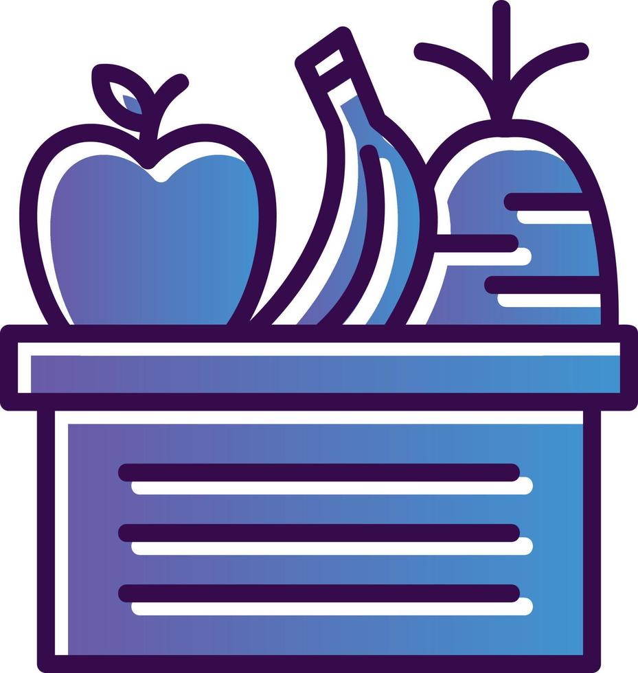 diseño de icono de vector de alimentos saludables