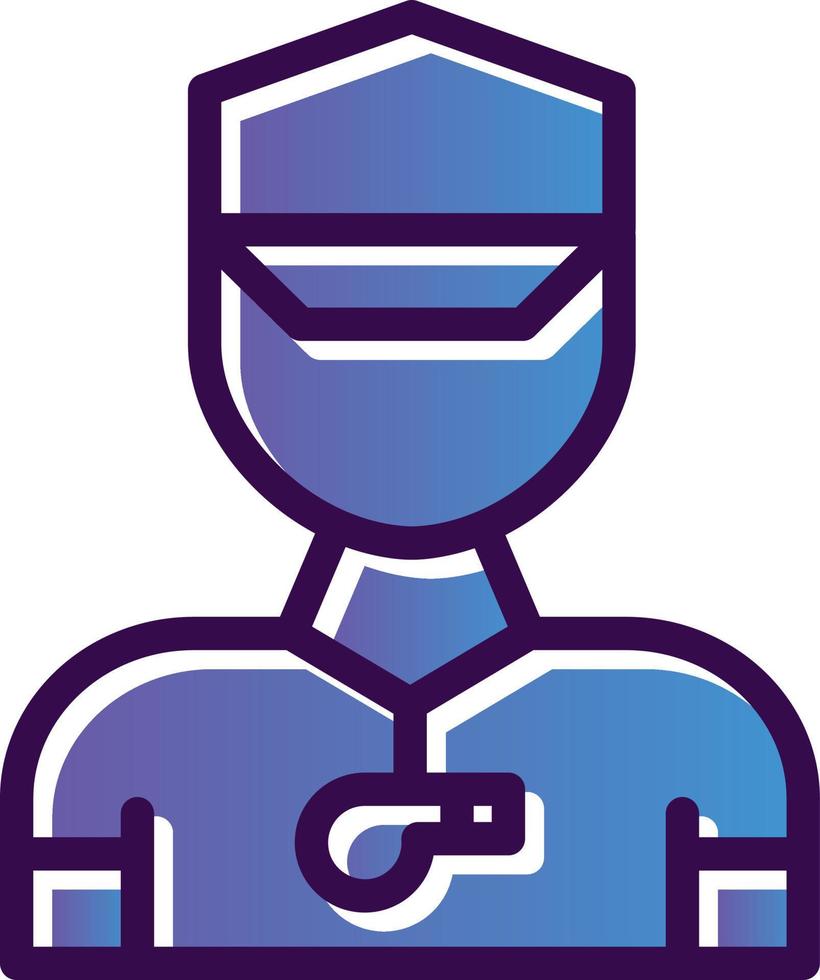 Coach Vector Icon Design