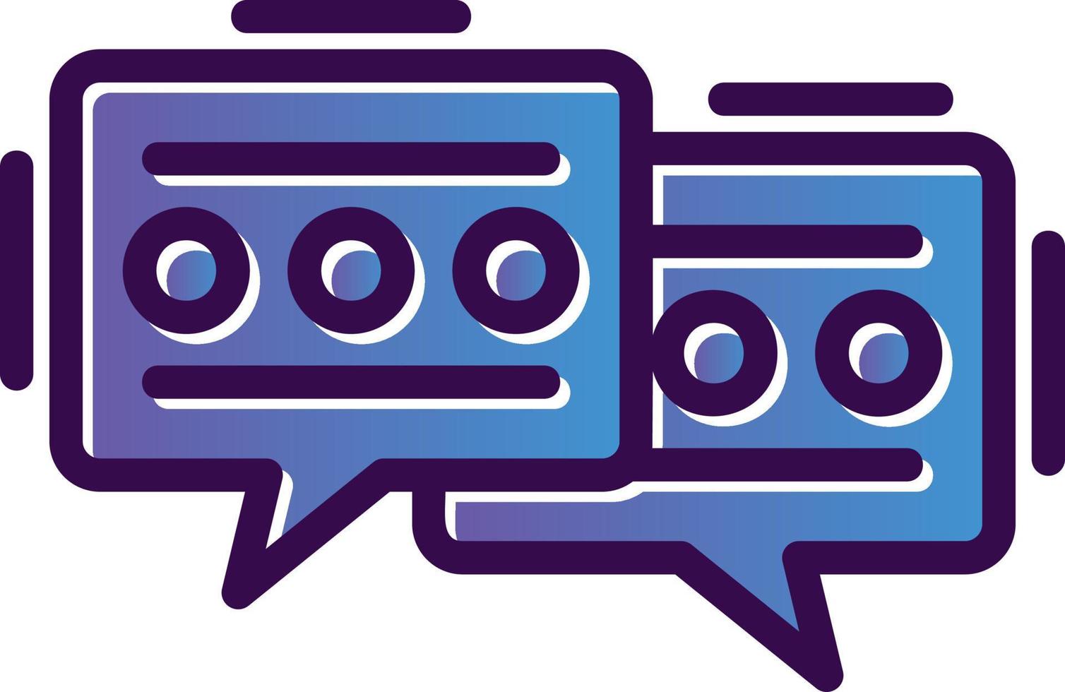 Communication Vector Icon Design