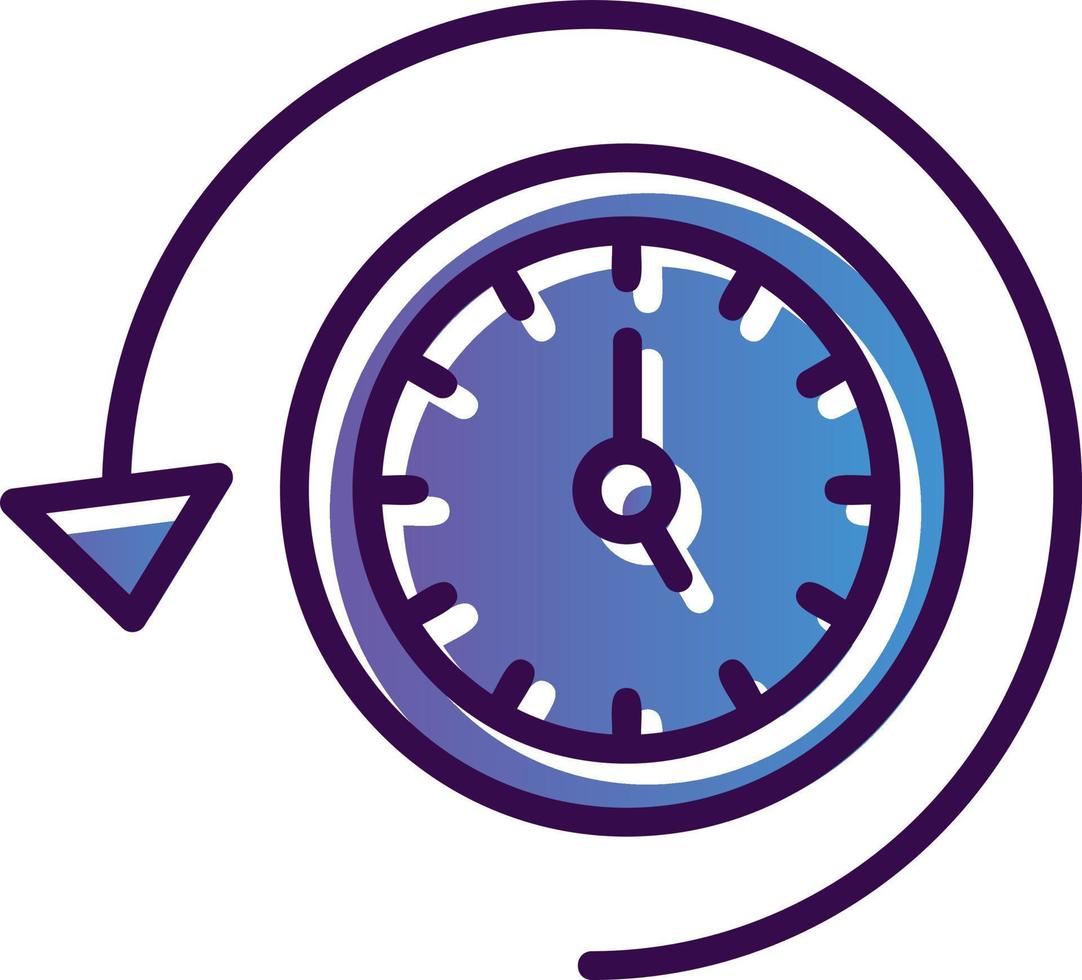 Recovery Time Vector Icon Design