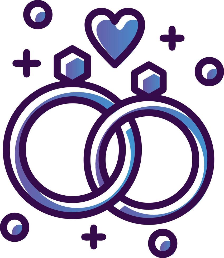 Wedding Vector Icon Design