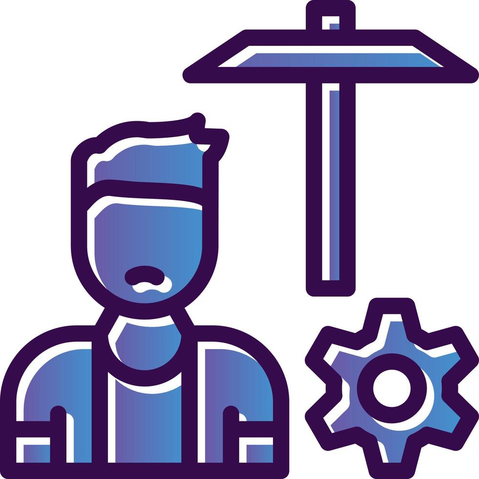 Child Labour Vector Icon Design