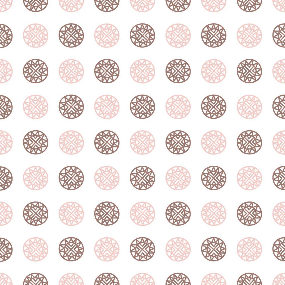 INDIANS PATTERN American Native Culture Ethnic Seamless Vector