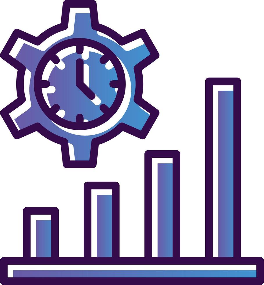 Efficiency Vector Icon Design