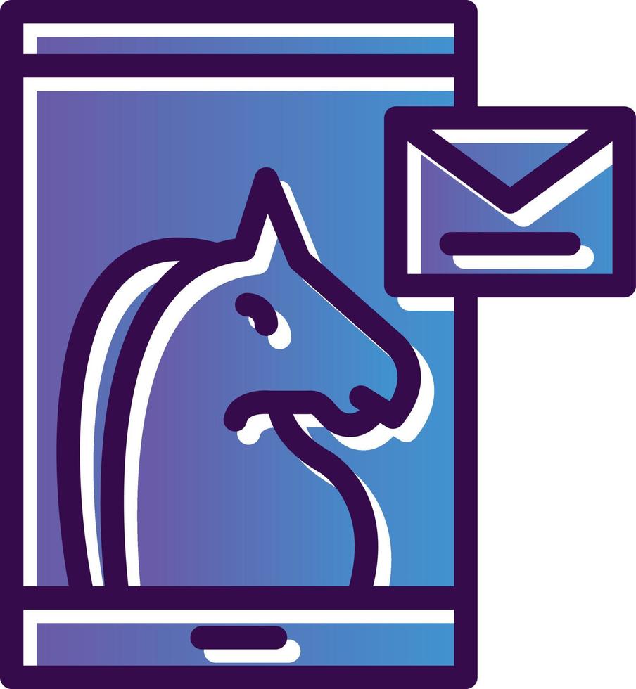 Trojan Vector Icon Design
