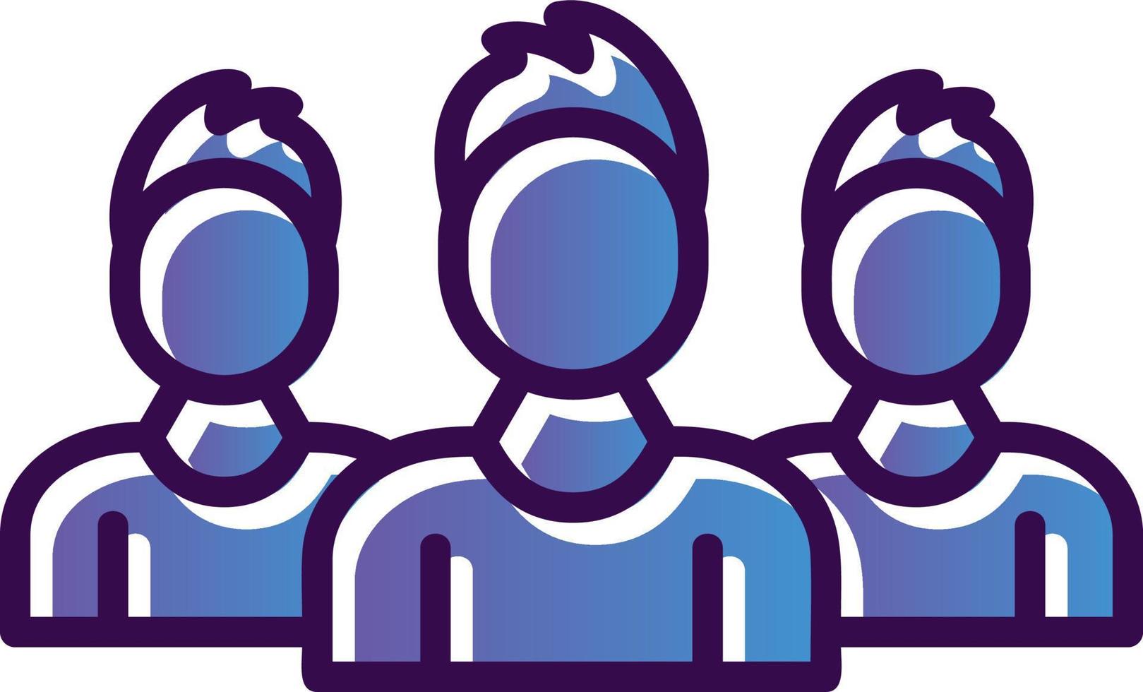 Team Vector Icon Design