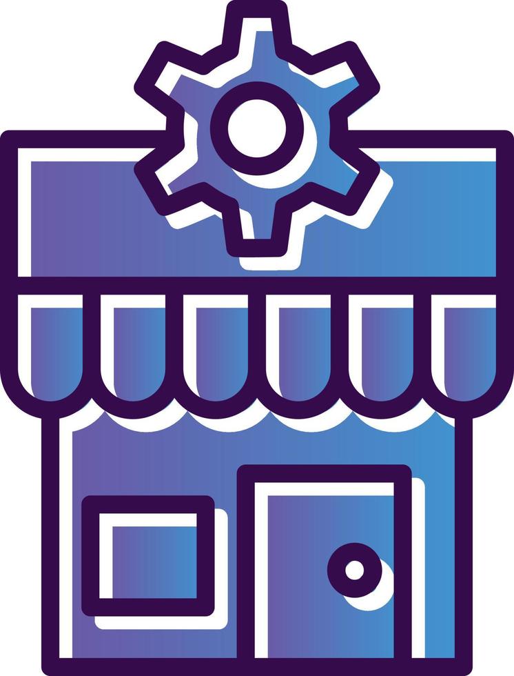 Market Vector Icon Design