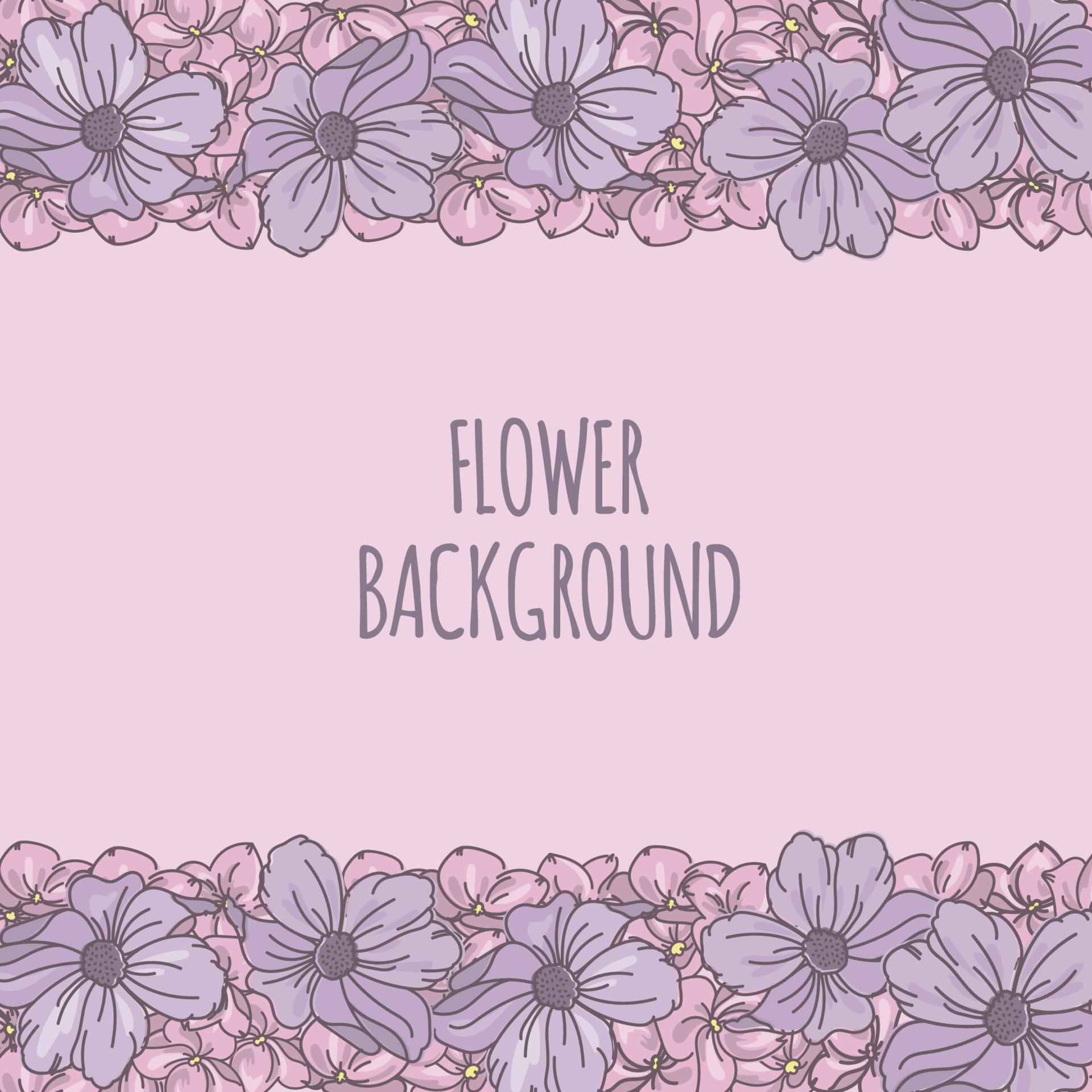 FLOWER BACKGROUND Decorative Frame Vector Illustration Set 20749233