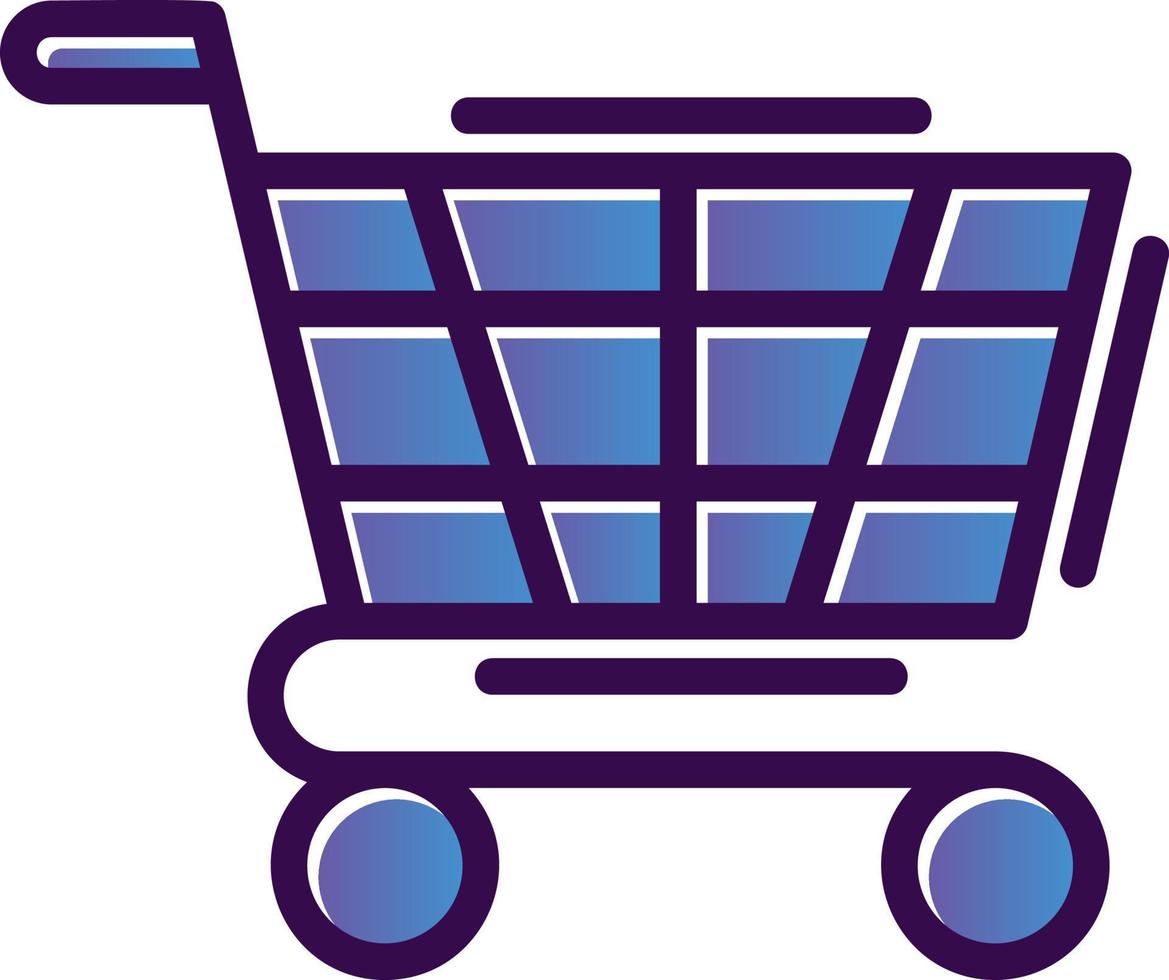 Shopping Cart Vector Icon Design