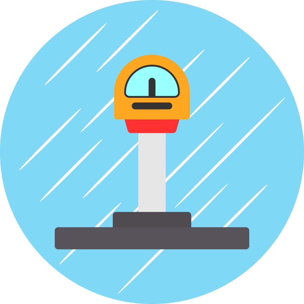 Parking Meter Vector Icon Design