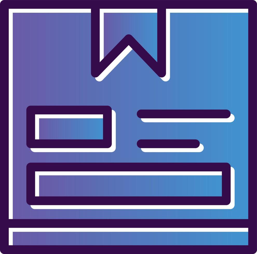 Parcel Vector Icon Design