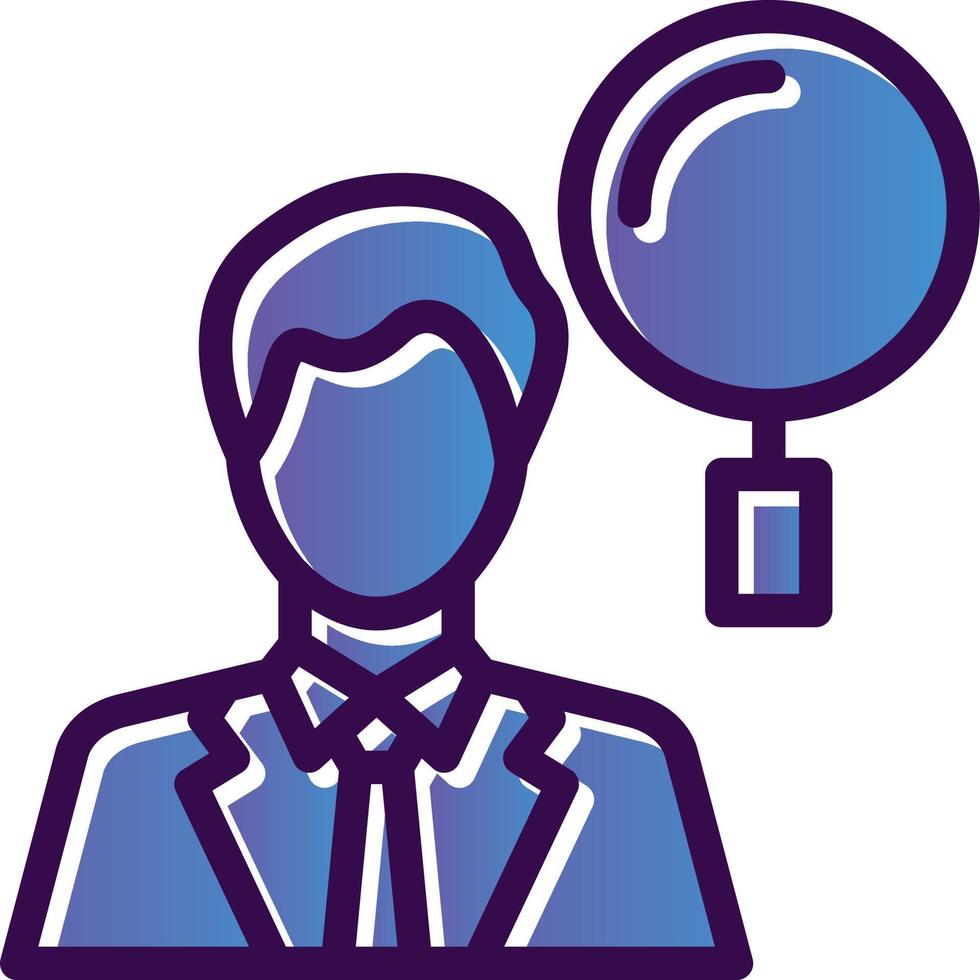 Consumer Research Vector Icon Design