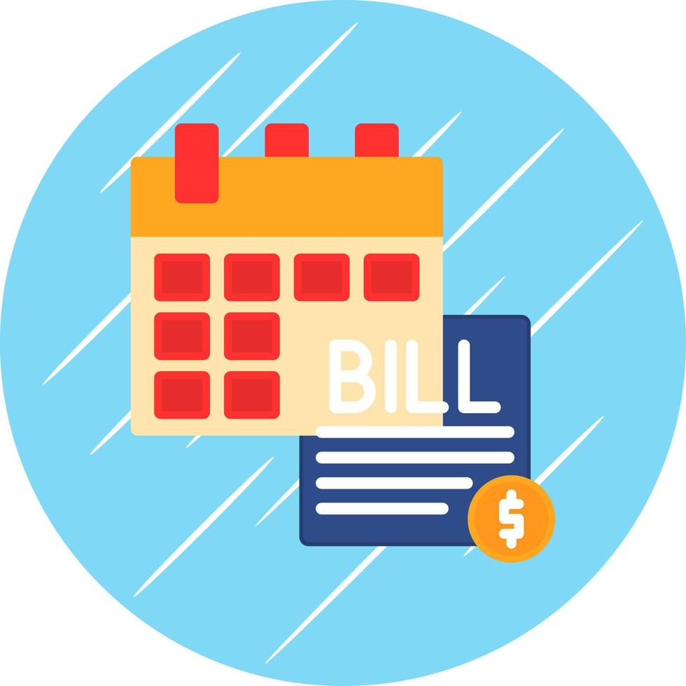 Bill Vector Icon Design