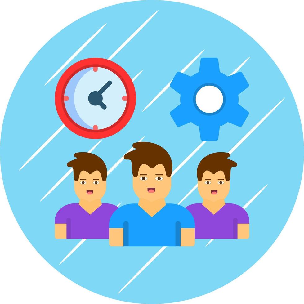 Teamwork Vector Icon Design