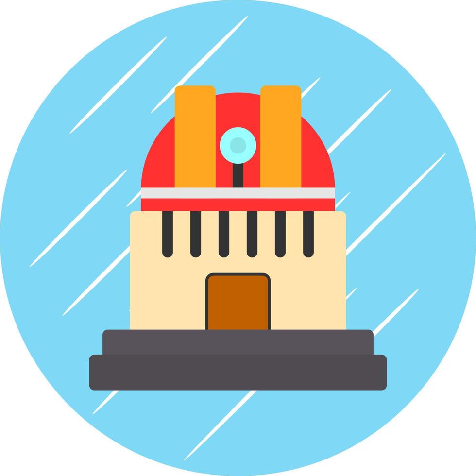 Observatory Vector Icon Design