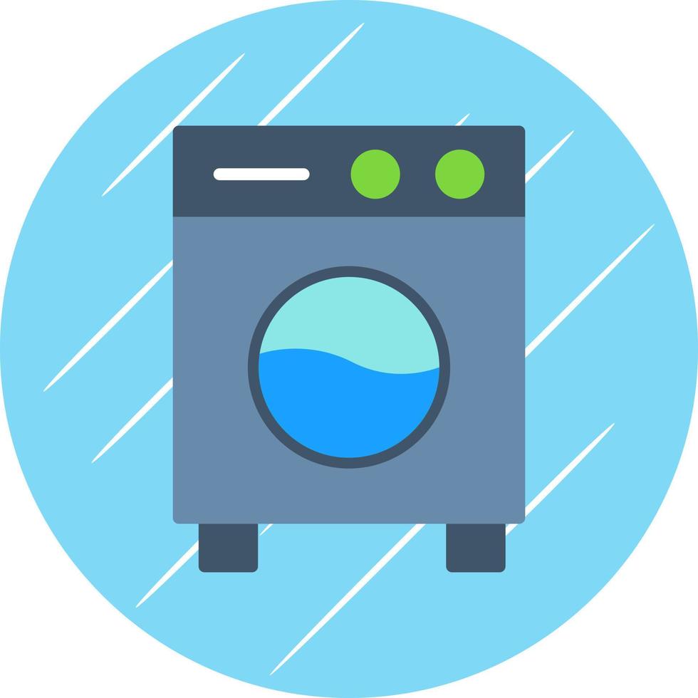 Washing Machine Vector Icon Design