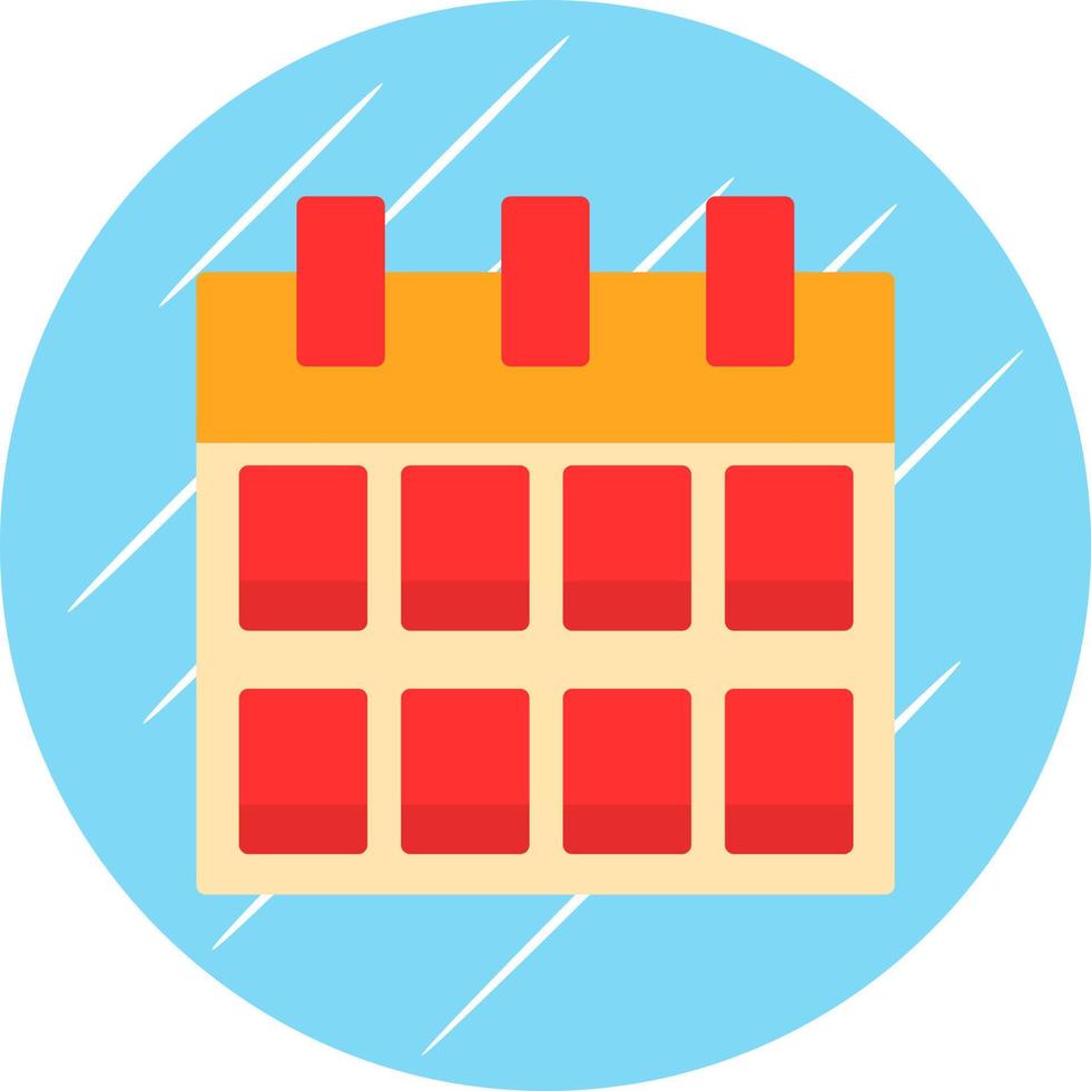 Ethiopian Calendar Vector Icon Design