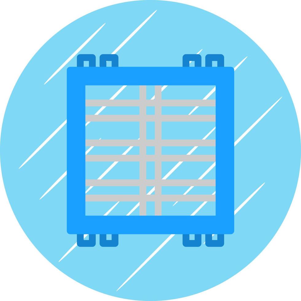 Roof Rack Vector Icon Design