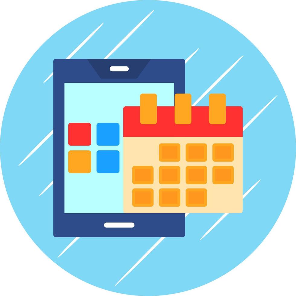 Mobile Application Vector Icon Design