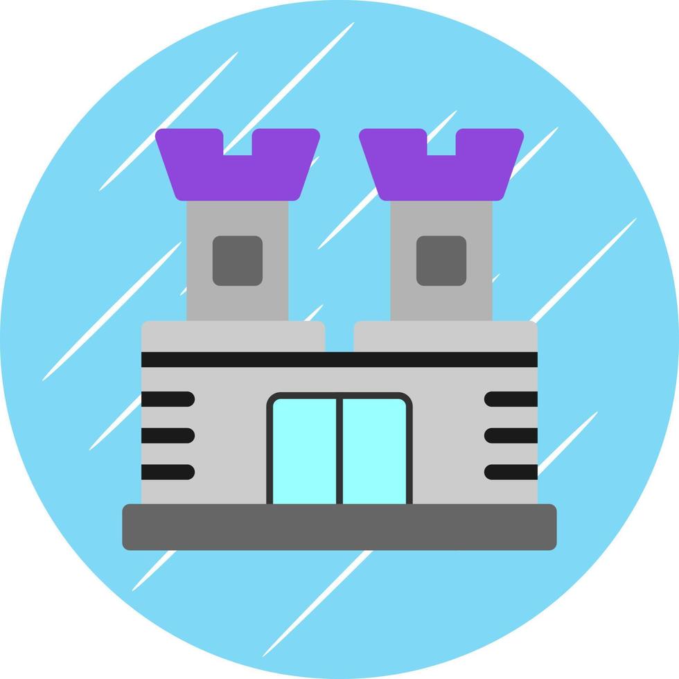 Castle Vector Icon Design