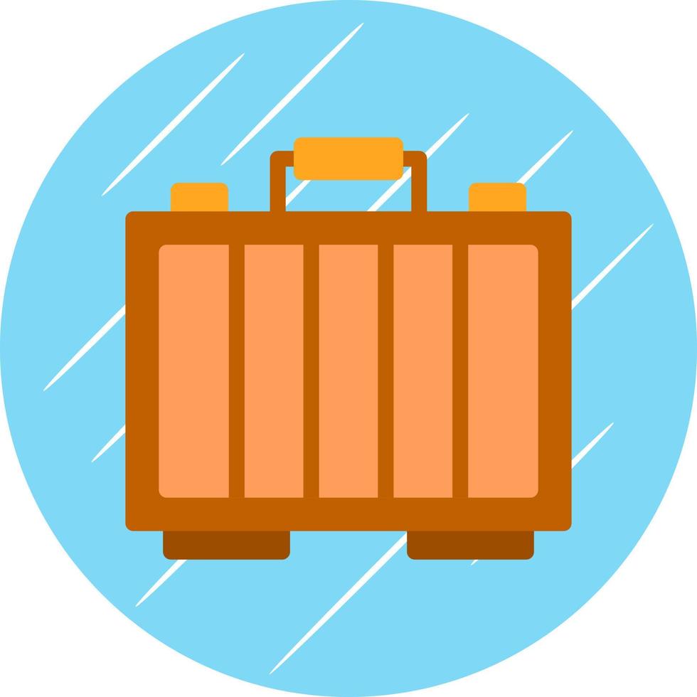 Suitcase Vector Icon Design