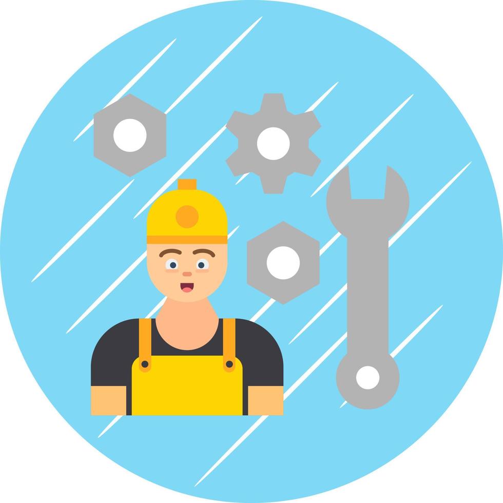 Mechanic Vector Icon Design