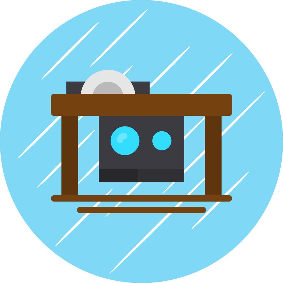 Table Saw Vector Icon Design