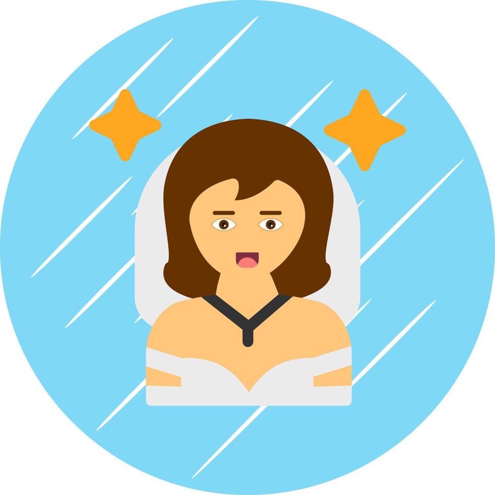 Bride Vector Icon Design