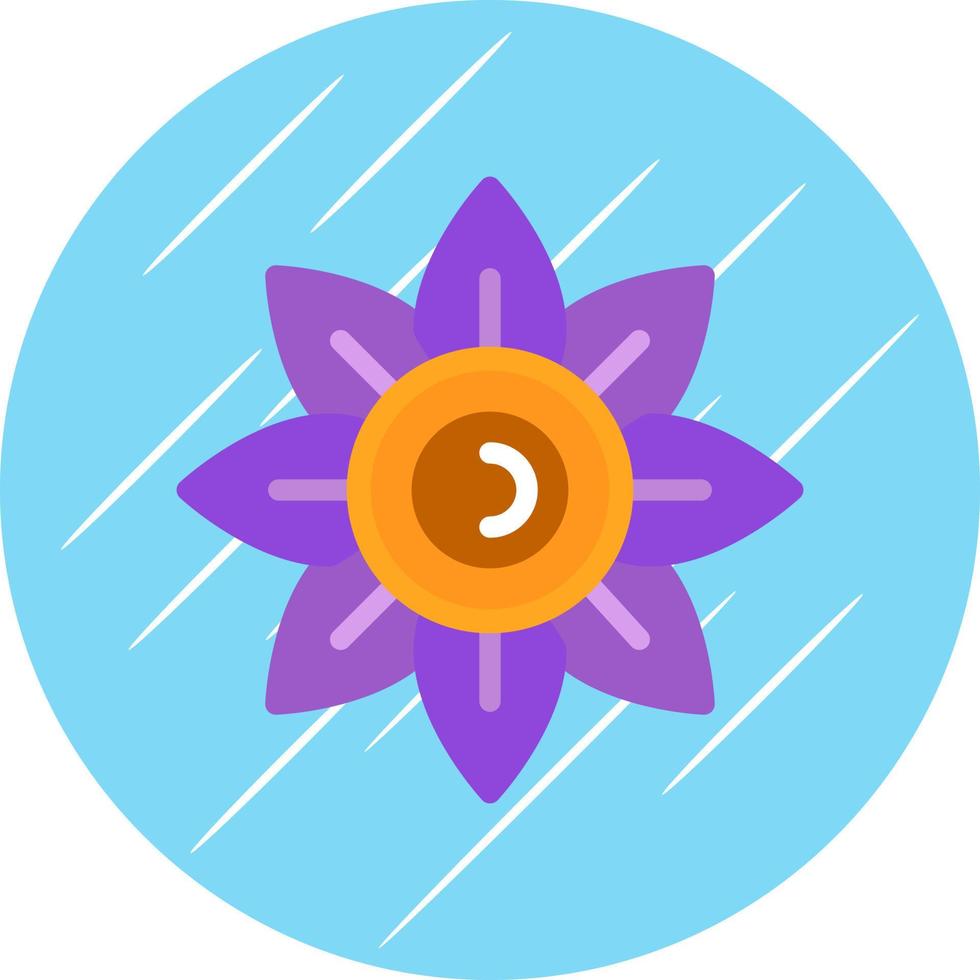 diseño de icono de vector de flor