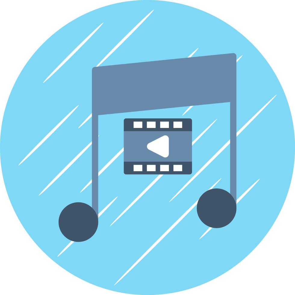 diseño de icono de vector de reproductor de música