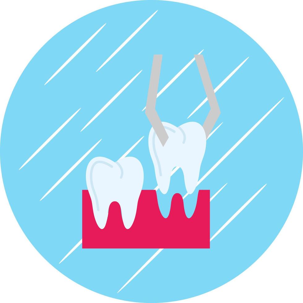 diseño de icono de vector de extracción de dientes