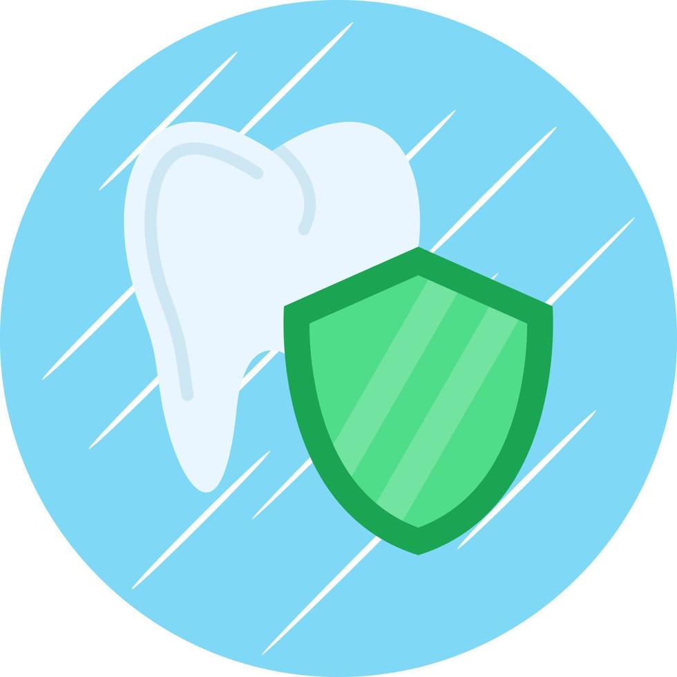 Teeth Protection Vector Icon Design