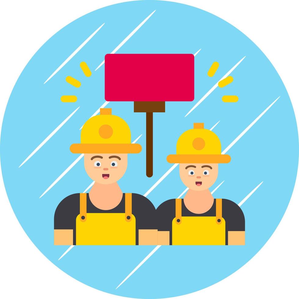 Protest Vector Icon Design