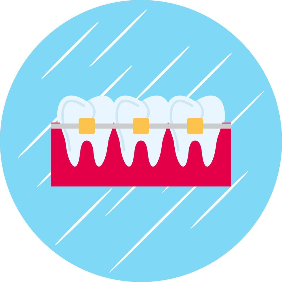 Braces Vector Icon Design