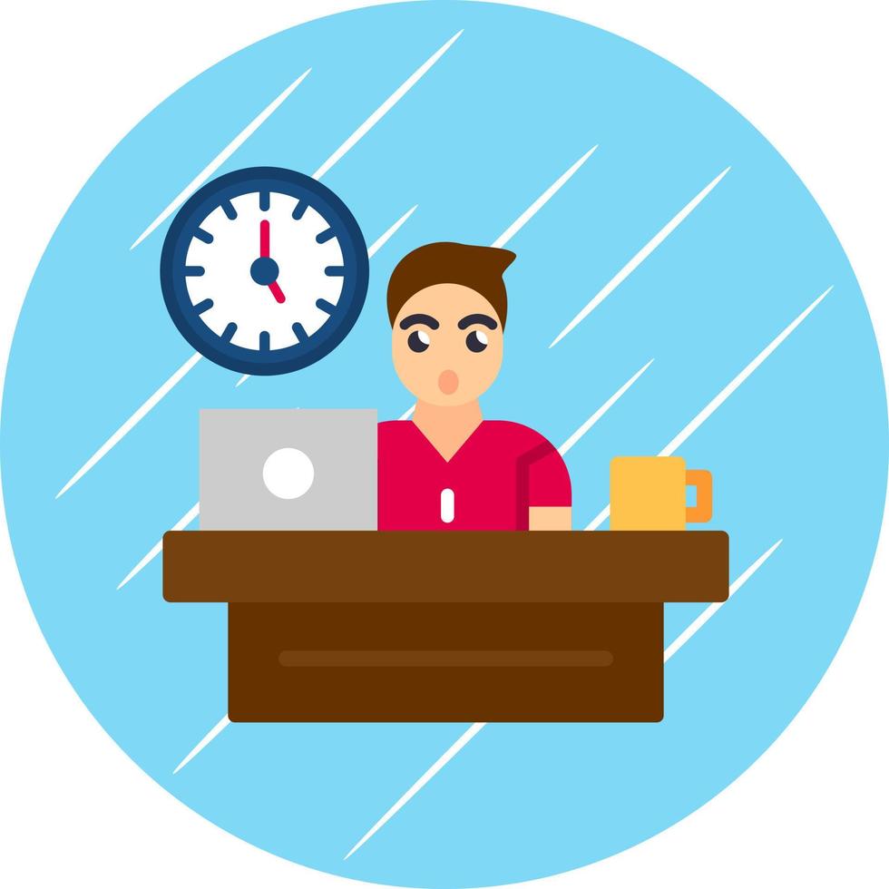Workplace Vector Icon Design