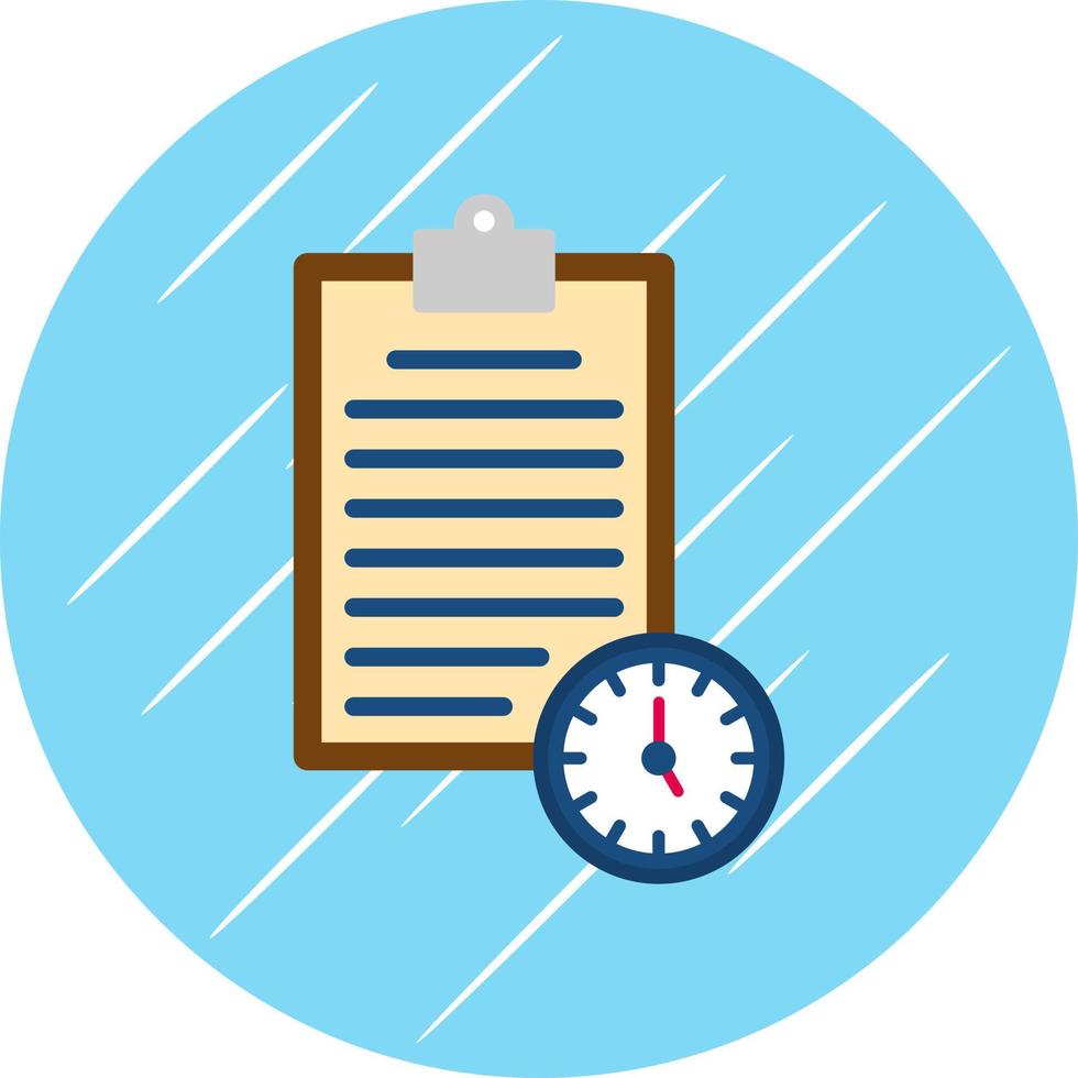 Pending Tasks Vector Icon Design