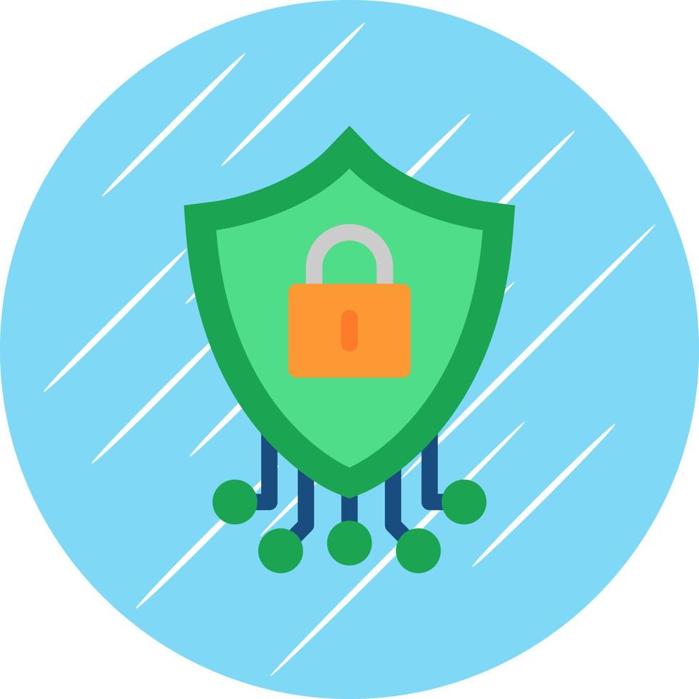 Cyber Security Vector Icon Design